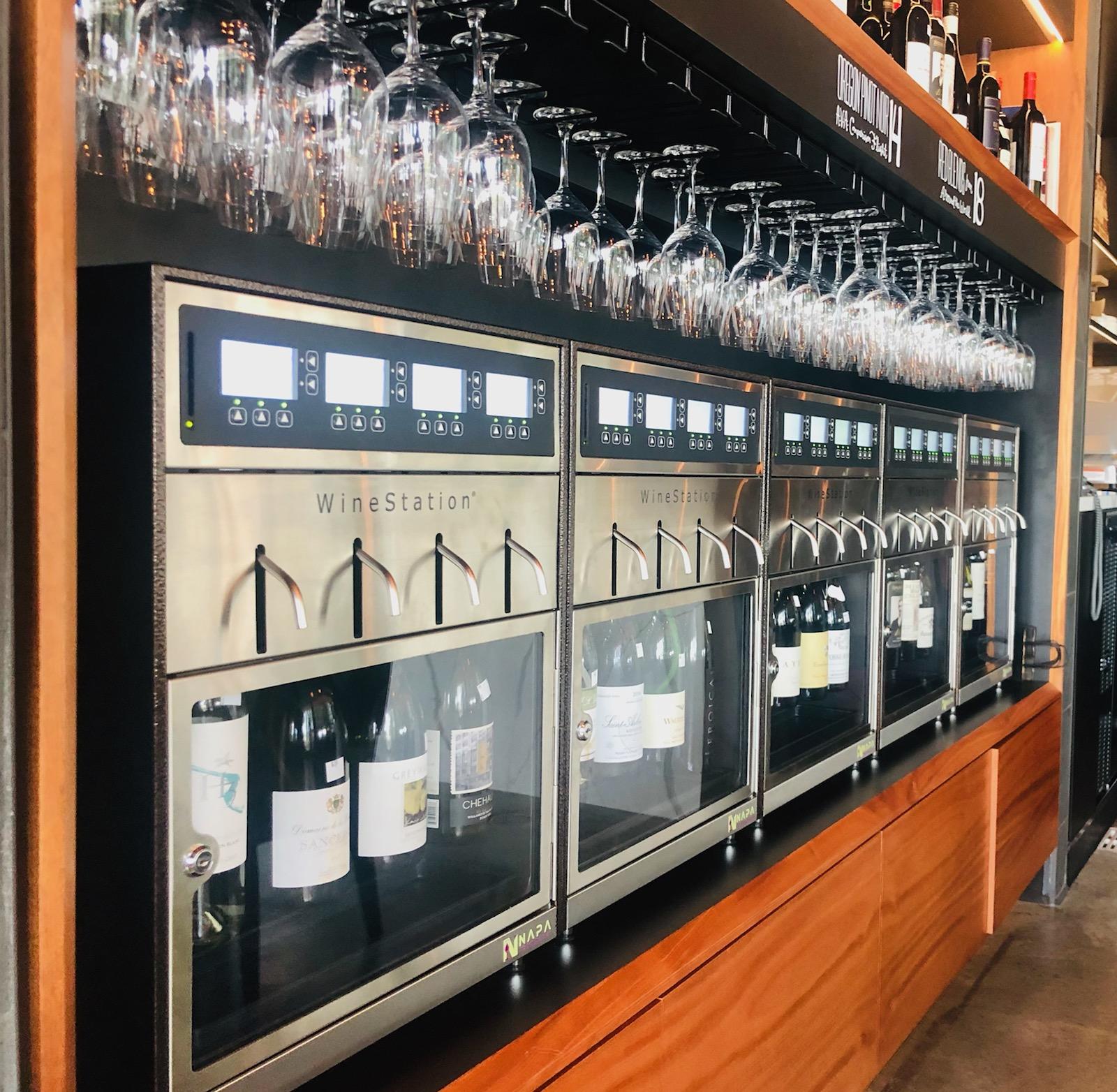 The WineStation is The First Restaurant-Quality Wine Dispensing System