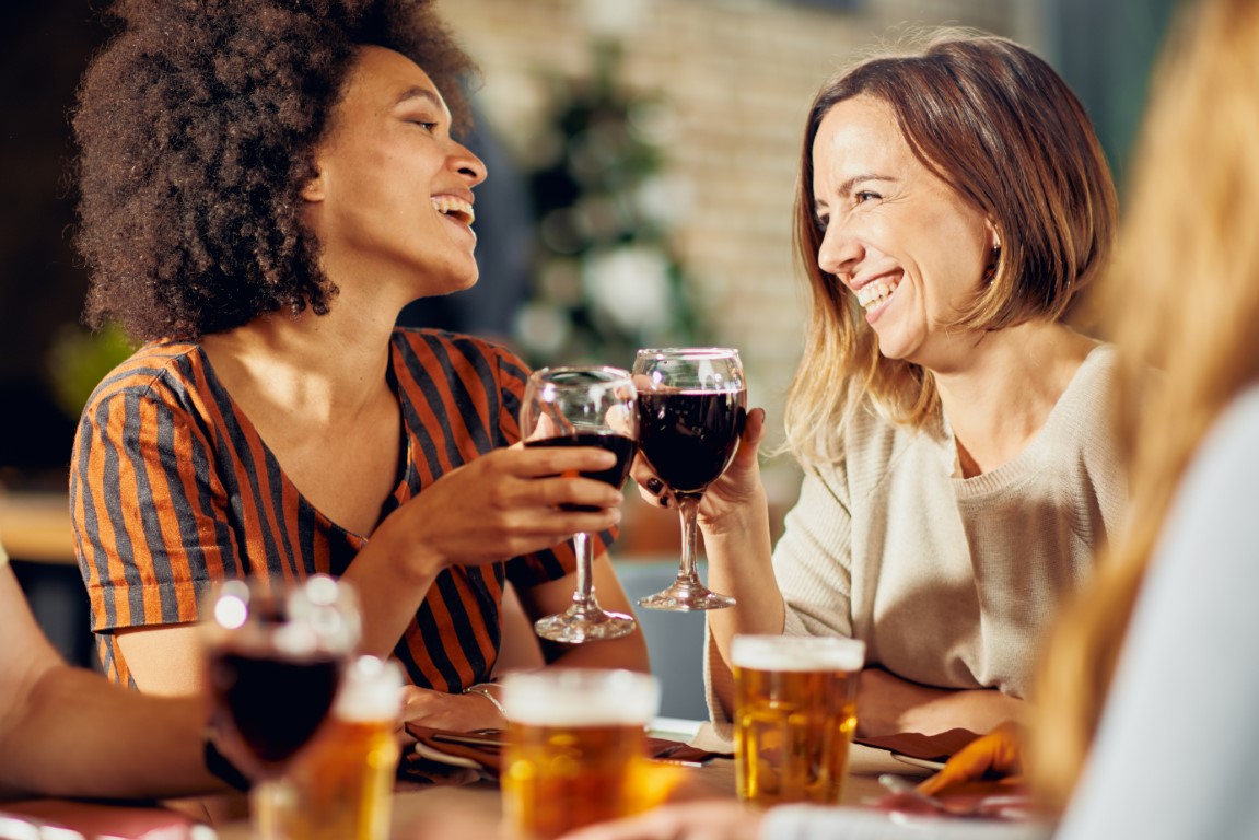 Lifestyle- drinking wine